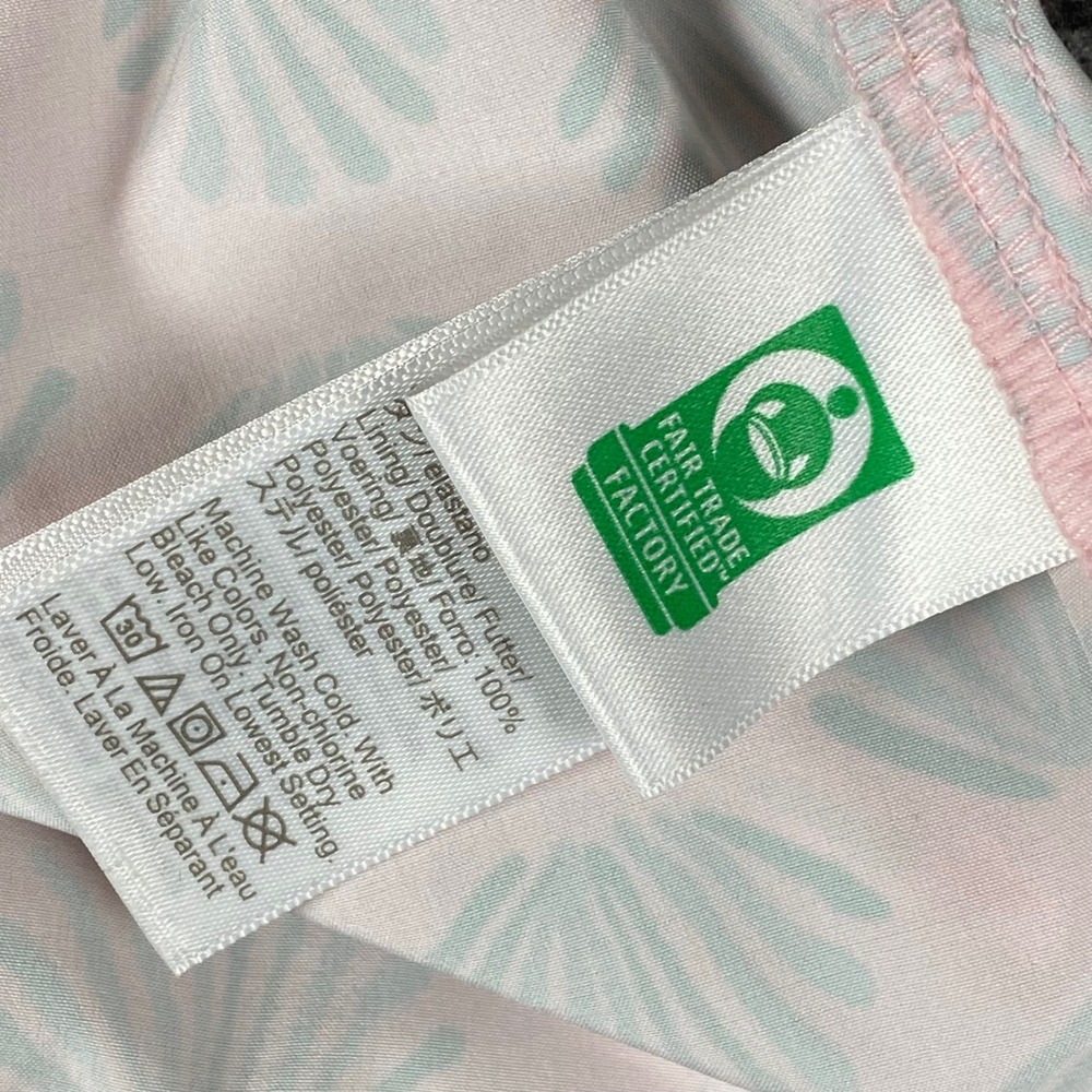 J.Crew Mens Swim Trunks Large Pink Seashell Flex Swimwear BW492 Beach Pool - Picture 13 of 13